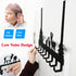 CuteHook Over The Door Hook Easy Installation Organizer Coat Hooks Wall Mounted Metal Towel Hook Rack Animal Deer Hanger for Bathrooms Door Hanging Dual Mounted Key Hooks 8-Hooks, Black