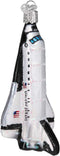 Old World Christmas Space Shuttle Glass Blown Ornaments for Christmas Tree