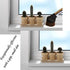 Household Cleaning Kit Attachments - Vacuum Cleaner Accessories: 2 Horse Hair Dust Brushes and Air Driven Pet Upholstery Turbo Brush with Vacuum Hose Adapter