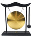 Feng Shui Brass Gong Desktop Zen Art for Fortune + Free Red String Bracelet H1301