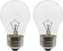 Oven Light Bulb 40 Watt Appliance Light Bulb, High Temperature 300 Degree Resistant Appliance Bulb for Oven, Stove, Refrigerator, Microwave E26 Medium Base, A15 (2-Pack)