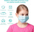 Moontree 50PCS Children Disposable 3Ply Face Masks Dustproof Wind Non-Woven Cartoon Face Shield