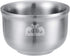 Grandslam Shaving Soap Bowl, 304 Heavy Duty Stainless Steel Shaving Lather Bowl for Men, Double Layer Heat Preservation, Create Rich Shaving Cream and Keep Your Lather Warm