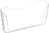 Rubbermaid 65986 Unbreakable Magnetic Wall File, Letter/A4 Size, Clear