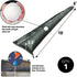 Quick Dam QD610-1 Water-Activated Flood Barrier-1 Pack, Black