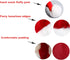 2 pcs Santa Hats Red Fluffy Christmas Santa Hat for Adults Men Women with Plush Brim and Comfort Liner for Plush Christmas Santa Hat Xmas Hat Holiday for Adults Unisex Santa Hat For Party Supplies