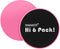 INMAKER Exercise Sliders Fitness, Dual Sided Strength Slides, Core Gliding Discs with Carry Bag, Manual and Ebook