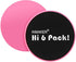 INMAKER Exercise Sliders Fitness, Dual Sided Strength Slides, Core Gliding Discs with Carry Bag, Manual and Ebook