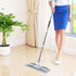 Mop 15 in Microfiber Hardwood Floor Mop 4 Washable Mop Pads Flat Mops for Wet or Dry Laminate Tile Floor Cleaning Wet Mop with Durable Extended Handle