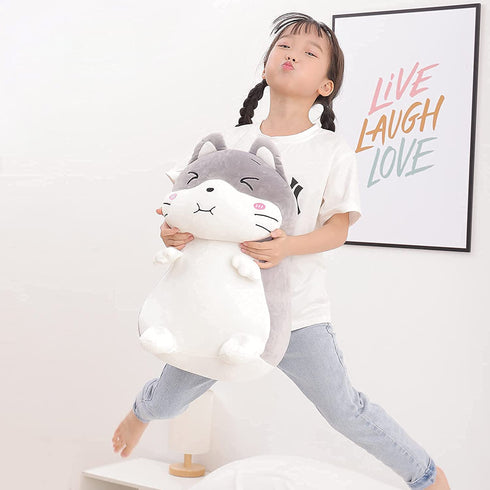 15.7" Hamster Stuffed Animal Plush Toy?Cute Anime Body Soft Pillow Doll Kawaii Mouse Plushies?Great Gift for Kids Birthday,Valentine