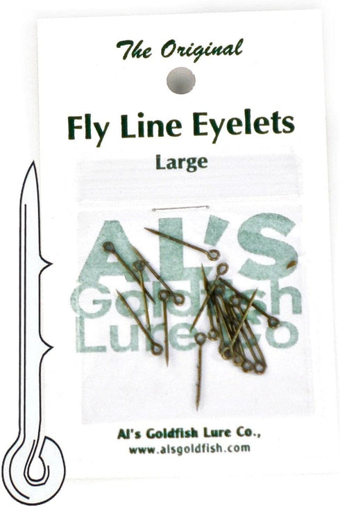 Al's Goldfish Lure Co. FL2-24 Fly Line Eyelet, Large for line weights 6, 7, 8, 9