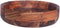 Kaizen Casa Wooden Round Shaped Serving Bowl For Fruit,Dessert Platter Tray Dish Kitchen Dining Fruit,Dessert,Snack