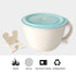 shopwithgreen Instant Noodle Cup With Lid, 40 OZ Ramen Bowl with Handle and Phone Holder - Microwave & Dishwasher Safe (Green)