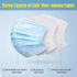 50PCS Disposable Face Mask for Women,Fashion Flowers Printed Dust Masks ,Fancy Cute Breathable Face Masks ,Safety Facial Mouth Covers