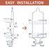 Shower Caddy Over Shower Head,Ewaiira Hanging Shower Caddy Bathroom 3 Tier Shower Caddy Shower Organizer Hanging Shower Caddy Over Shower Head No Rust