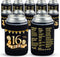 Yangmics 16th Birthday Can Cooler Sleeves Pack of 12-2006 Sign - 16th Birthday Party Supplies - 16th Anniversary Decorations - Black and Gold Sixteenth Birthday Cup Coolers