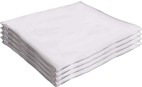 Guardmax Waterproof Pillow Protectors - Zippered Pillow Covers Bed Bug Hypoallergenic Pillow Cases, Protects from Dirt, Debris - Standard Size (20"x26") 4 Pack