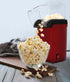 Hot Air Popcorn Popper, Electric Popcorn Maker, Mini Popcorn Machine with Measuring Cup and Top Lid for Party, Home and Family