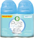Air Wick Automatic Air Freshener Spray, Fresh Linen, 2ct, Packaging May Vary