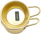 GARASANI Korean Traditional Wine Bowls, Korean Wine Bowl, Hiking Soup Dish, Aluminum, Yellow (4.7 inches)