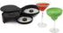 True 3 Tiered Cocktail Rimmer Garnishing Tools, Black