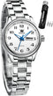 OLEVS Women Watches Gold Silver Stainless Steel Waterproof Analog Large Easy Reader Day Date Watches