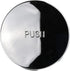 DANCO Universal Touch-Toe Push Button Tub Stopper, Chrome, 2 inch x 2-1/4 inch, 1-Pack (80811)