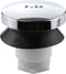 DANCO Universal Touch-Toe Push Button Tub Stopper, Chrome, 2 inch x 2-1/4 inch, 1-Pack (80811)