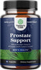 Natural Prostate Support Health Supplement Pure Extract Pills Formula Saw Palmetto Extract Capsules Plant Sterol Complex – Halal Urinary System Boost Vitamins Hair Growth for Men by Natures Craft