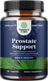 Natural Prostate Support Health Supplement Pure Extract Pills Formula Saw Palmetto Extract Capsules Plant Sterol Complex – Halal Urinary System Boost Vitamins Hair Growth for Men by Natures Craft