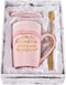 Gifts for Grandma - I'm a Grandma, What's Your SuperPower - Funny Birthday Gifts for Grandma - Grandma Coffee Mug - Grandma Gifts - 14Oz Pink Marble Mug with Gift Box Spoon Coaster