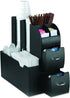 Mind Reader Coffee Upright Condiment Organizer, 6 x 12 x 12, Black