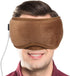 ARRIS Electric USB Heated Eye Mask with 5 Temperature Control Warm Therapeutic Treatment for Relieving Insomnia, Dry Eye, Blepharitis, Meibomian Gland Disease Brown …