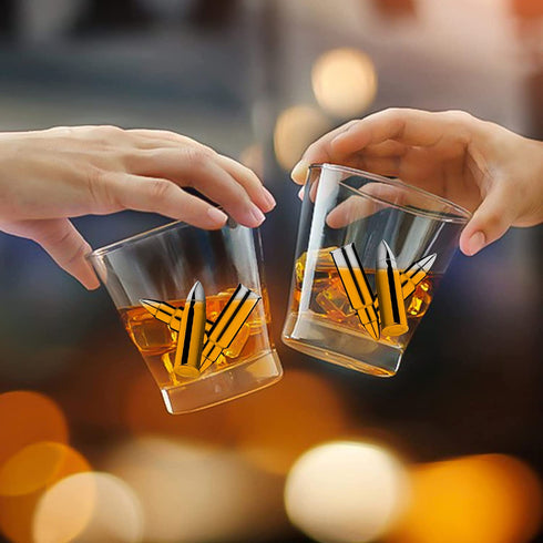 Whiskey Stones Set Gifts for Men-6 Pcs Stainless Steel Whiskey Ice Cubes with Luxury Gift Box,Valentines Day Gifts for Him,Unique Gifts for Boyfriend Dad Husband on Christmas & Fathers Day & Birthday