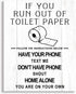 Kas Home Funny Bathroom Canvas Wall Art | Rustic Bathroom Prints Decorative Signs Framed | Restroom Washroom Wall Decor