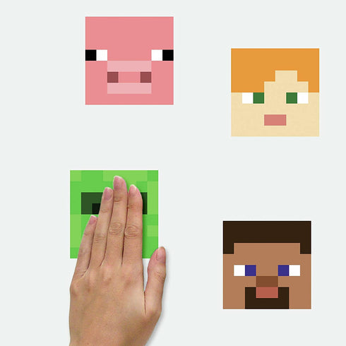 RoomMates RMK5006SCS Minecraft Peel and Stick Wall Decals