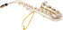 Broadway Gifts Gold Saxophone Christmas Tree Ornament Decoration 4.5 inches