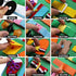Toddler Busy Board, 14 in 1 Activity Board(Garbage Car Style), Montessori Sensory Toy for Fine Motor Skills, Learning Toy for Airplane or Car Travel, Preschool Educational Gift for Kids Boys Girls