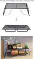 Kitchen Storage Shelf, Kitchen Organization Storage Rack Expandable Foldable Counter Shelf 2 pieces,35.4''/15.75"W-28.75"L x 9.8" H