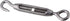 BQLZR M4 Stainless Steel 304 Hook & Eye Turnbuckle Wire Rope Tension Pack of 5
