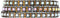 BTF-LIGHTING WS2812B RGB 5050SMD Individual Addressable 3.3FT 100(2x50)Pixels/m Flexible Black PCB Full Color LED Pixel Strip Dream Color IP30 Non-Waterproof for Bedroom,DIY Project Only DC5V