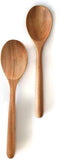 Wooden Spoons for Cooking, Wood Spoon Set of 2, Kitchen Serving Ladle Scoop Utensil, Heat Resistant Nonstick Cookware Server Spoon,Stirring Food, Mixing Salad, Easy to use