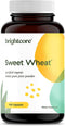 Brightcore Nutrition Sweet Wheat, Ready-to-Drink Athletic Greens, Super Greens with Digestive Enzymes for Digestive Health and Immune Boost, 180 Wheatgrass Juice Powder Capsules