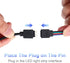 6 Pieces 4 Pin RGB Extension Cable LED Strip Connector Cord Wire Solderless Strip Jumper Cables Kit with 12 Pieces Pin Connector for 5050 3528 RGB LED Strip Light (Black, 1.6 FT, 3.3 FT, 6.6 FT)