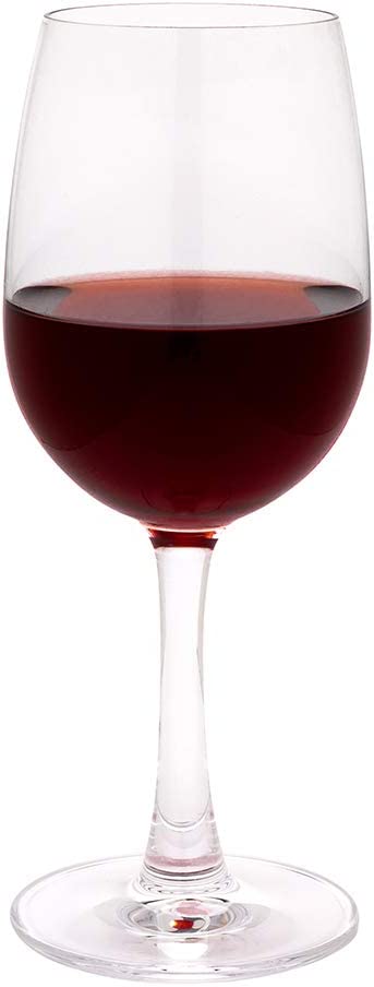 Voglia Nude 8.5 Ounce Port Wine Glasses, Set Of 6 Crystal Port Glasses - Laser-Cut Rim, Dishwasher-Safe Glassware, Fine-Blown Crystal Dessert Wine Glasses - Restaurantware