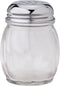 HIC Harold Import Co. Classic Pizzeria Style Grated Cheese Shaker Dispenser, Glass, 6-Ounce 7002-HIC