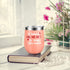 Teacher Appreciation Gifts for Teacher,Valentines Day Gifts for Teachers Women Teacher Professor-12 OZ Stainless Steel Wine Tumbler with Lid Straws for Christmas Stocking Stuffers,Birthday,Anniversary