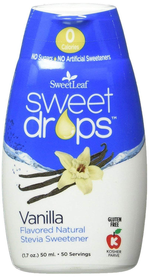 Sweet Leaf Sweet Drops - Vanilla Creme - 1.7 Oz (Pack of 2)