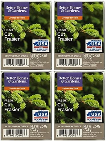 Better Homes and Gardens Fresh Cut Frasier Wax Cubes - 4-Pack