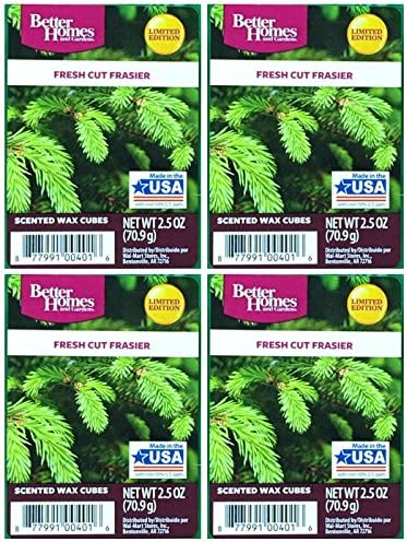Better Homes and Gardens Fresh Cut Frasier Wax Cubes - 4-Pack